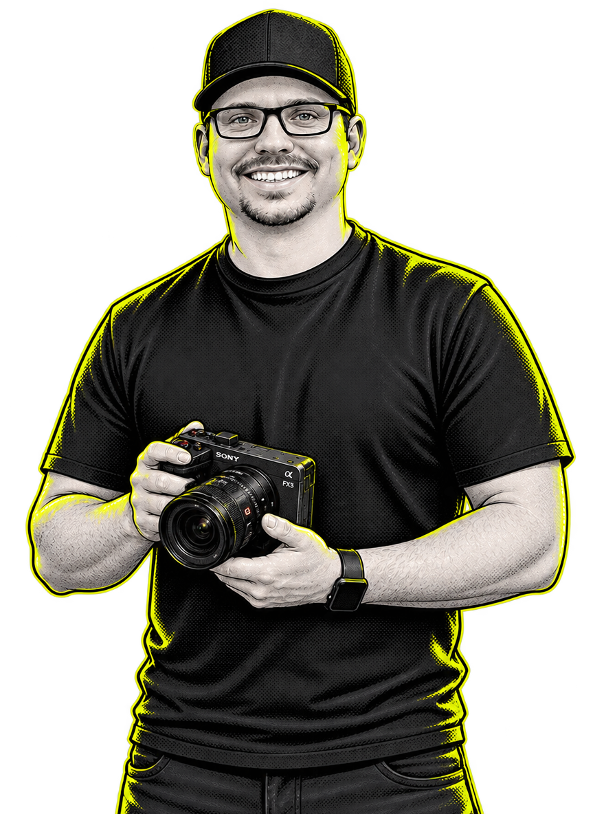 Michael Durham behind the camera
